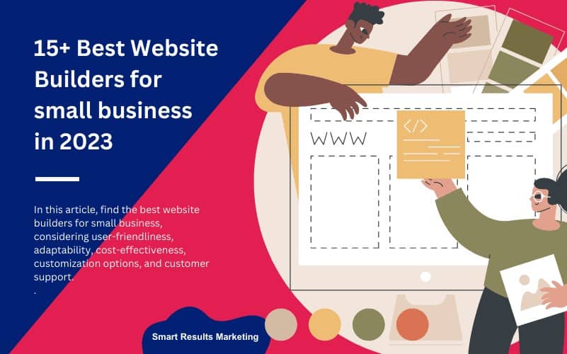 Best Website Builders for small business in 2023