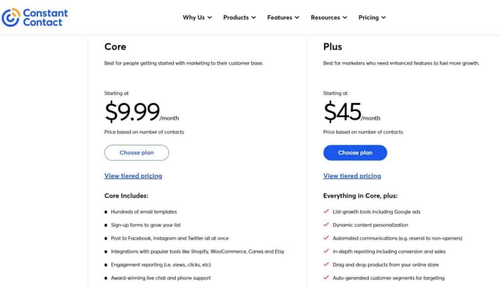 Constant contact_pricing 