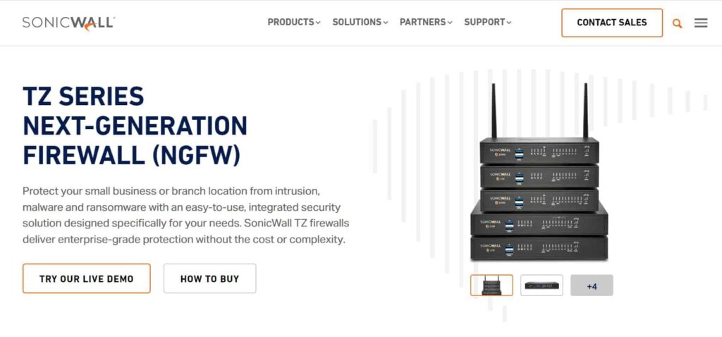 SonicWall, Best Firewall for Small Business