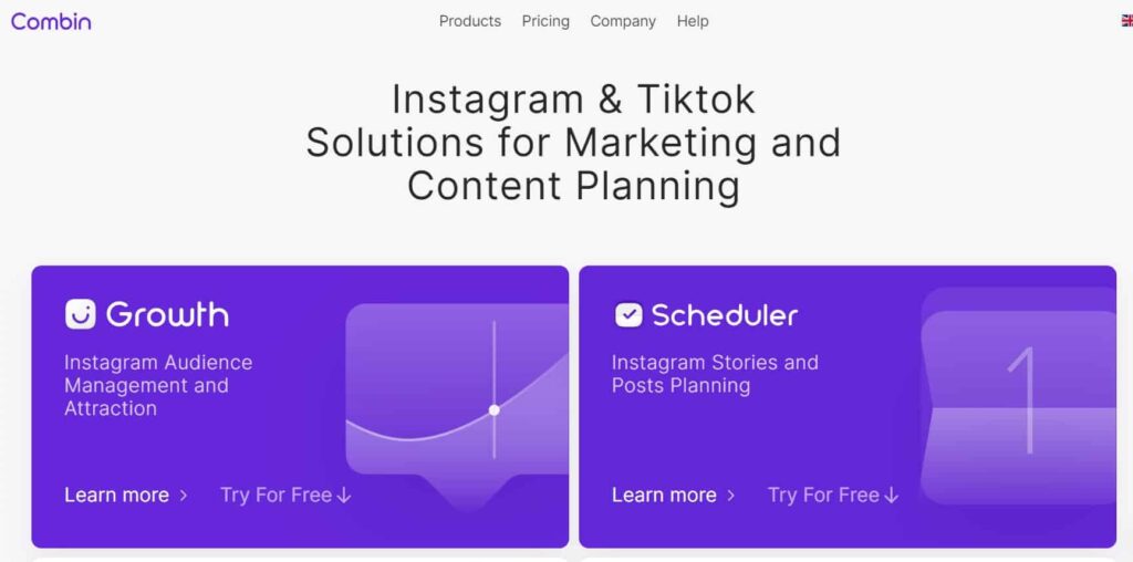 Combin, instagram growth services