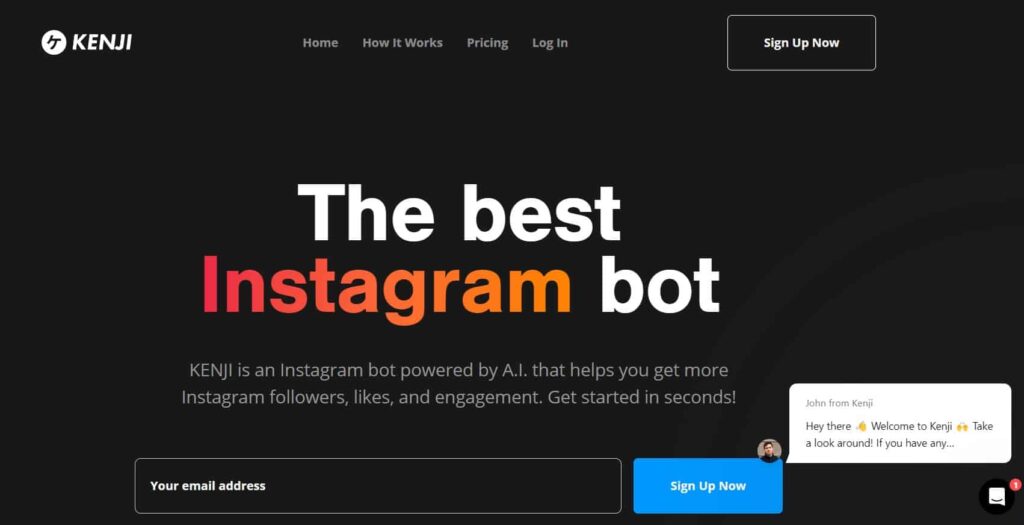 Kenji.ai, AI-powered Instagram growth tool 