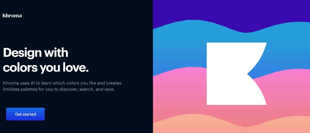 Khroma, ai design software 