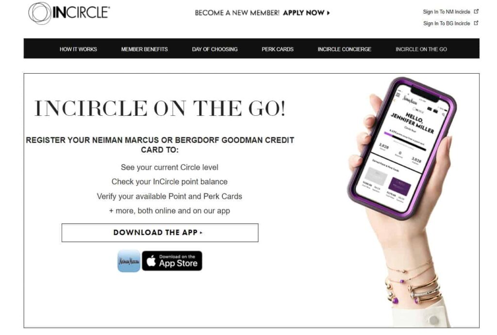 Incircle On the go, develop an app