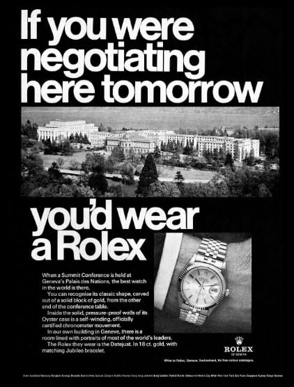 Rolex submariner ad campaign - digital ads