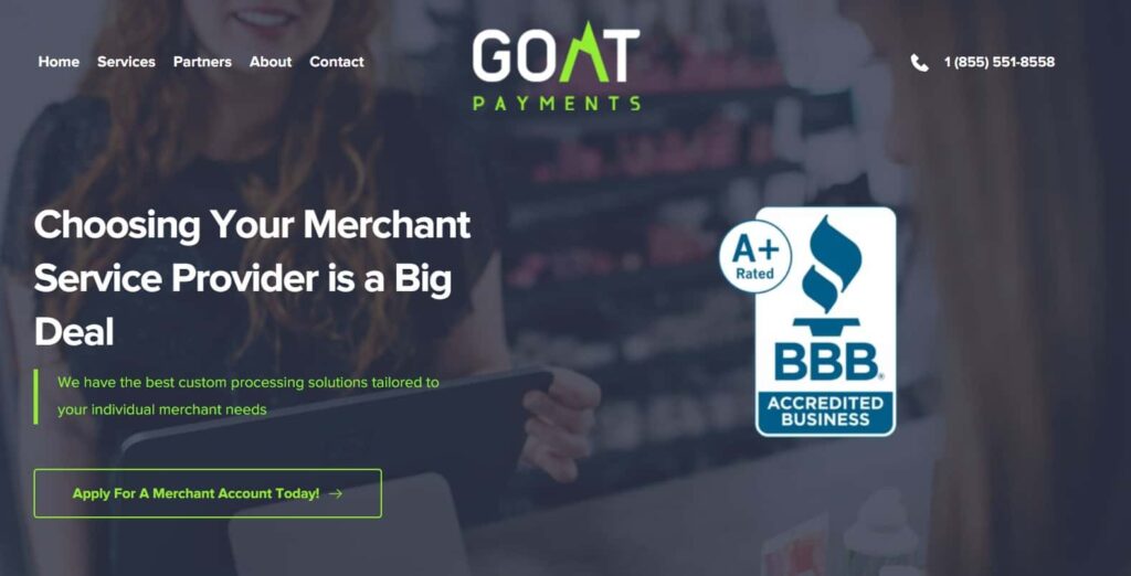 Goat Payments, merchant service provider