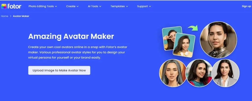 Fotor AI Avatar Generator